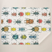 Beetles Sherpa Deken (Voorkant (horizontaal))
