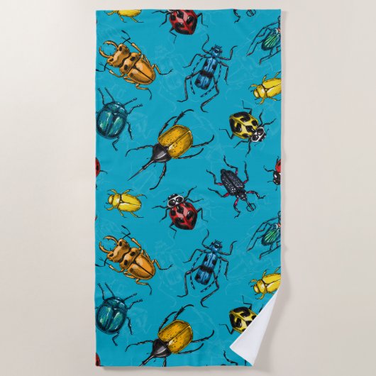 Beetles Strandlaken (Voorkant)