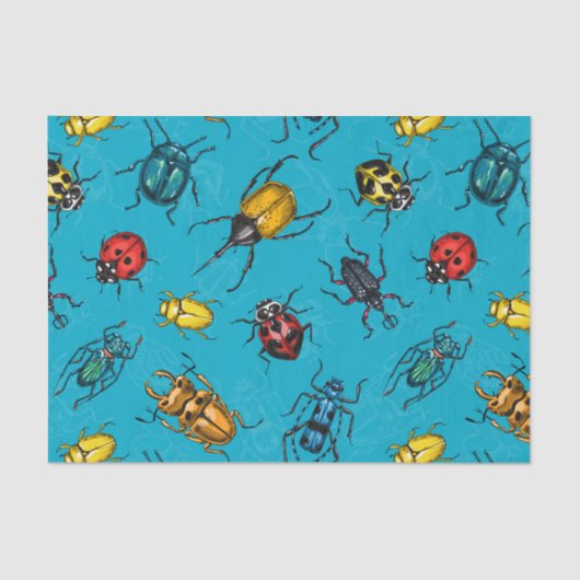 Beetles Tissuepapier (Voorkant)