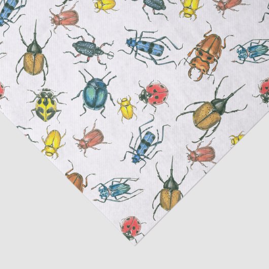 Beetles Tissuepapier (Detail)
