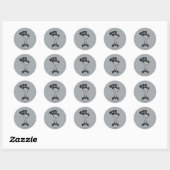 Beetlesap Beetlesap Beetlesap Ronde Sticker (Vel)