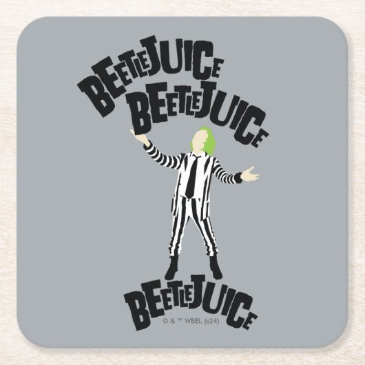 Beetlesap Beetlesap Beetlesap Vierkante Kartonnen Onderzetter (Voorkant)