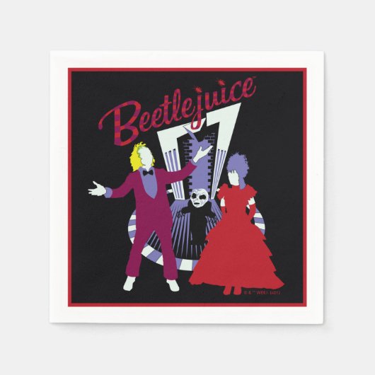 Beetlesap | Beetlesap en Lydia Weddenschap Servet (Voorkant)