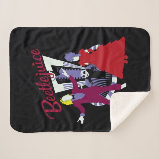 Beetlesap | Beetlesap en Lydia Weddenschap Sherpa Deken (Voorkant (horizontaal))