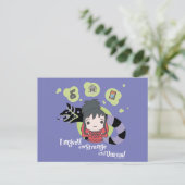 Beetlesap | Chibi Lydia "Strange and Unusual" Briefkaart (Staand voorkant)