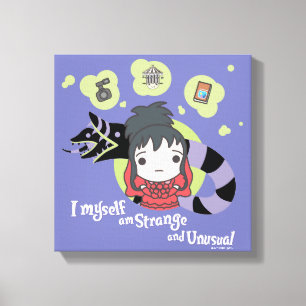 Beetlesap   Chibi Lydia "Strange and Unusual" Canvas Afdruk
