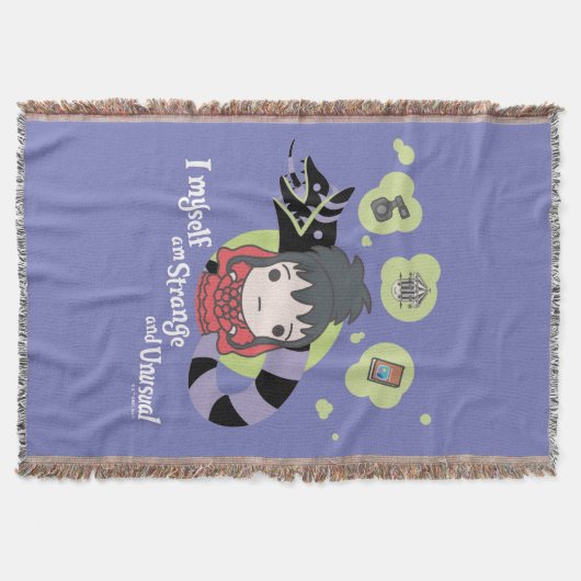 Beetlesap | Chibi Lydia "Strange and Unusual" Deken (Voorkant)