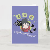 Beetlesap | Chibi Lydia "Strange and Unusual" Kaart (Voorkant)