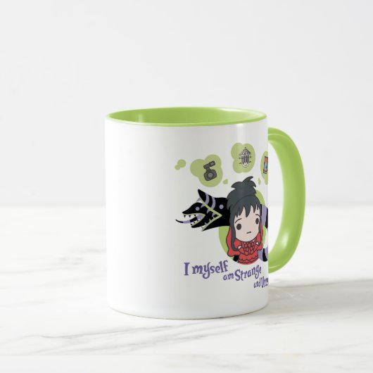 Beetlesap | Chibi Lydia "Strange and Unusual" Mok (Voorkant rechts)