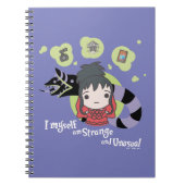 Beetlesap | Chibi Lydia "Strange and Unusual" Notitieboek (Voorkant)