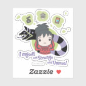 Beetlesap | Chibi Lydia "Strange and Unusual" Sticker (Vel)