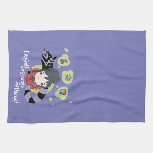 Beetlesap | Chibi Lydia "Strange and Unusual" Theedoek (Horizontaal)