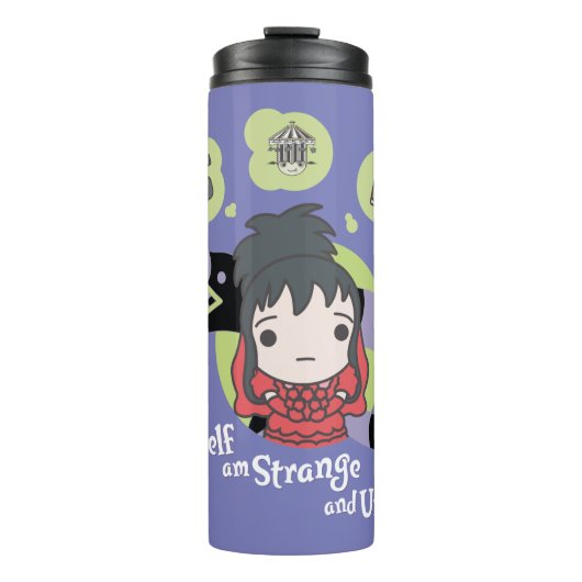 Beetlesap | Chibi Lydia "Strange and Unusual" Thermosbeker (Voorkant)