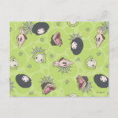 Beetlesap | Cute Chibi Toss Pattern Briefkaart (Voorkant)