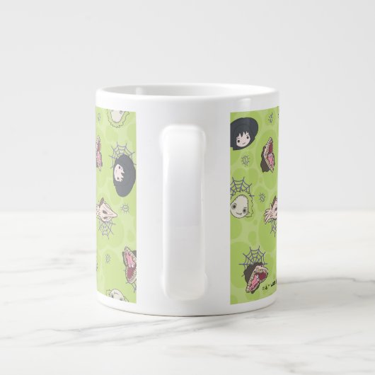 Beetlesap | Cute Chibi Toss Pattern Extra Grote Beker (Achterkant)