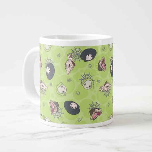 Beetlesap | Cute Chibi Toss Pattern Extra Grote Beker (Voorkant links)