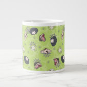 Beetlesap | Cute Chibi Toss Pattern Extra Grote Beker (Voorkant)