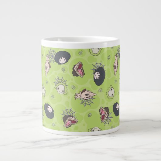 Beetlesap | Cute Chibi Toss Pattern Extra Grote Beker (Voorkant)