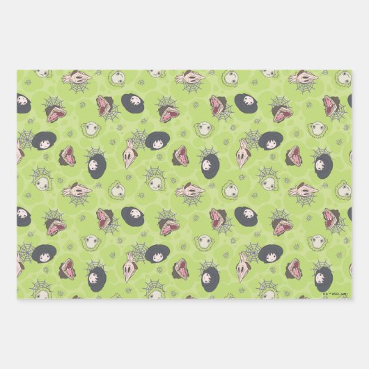 Beetlesap | Cute Chibi Toss Pattern Inpakpapier Vel (Voorkant 2)