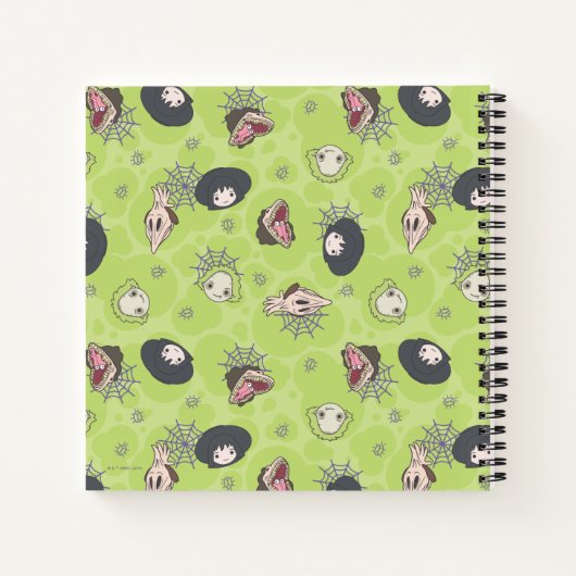 Beetlesap | Cute Chibi Toss Pattern Notitieboek (Achterkant)