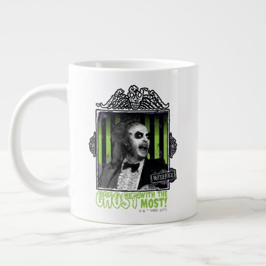 Beetlesap | "Ghost with the most"-portret Extra Grote Beker (Links)