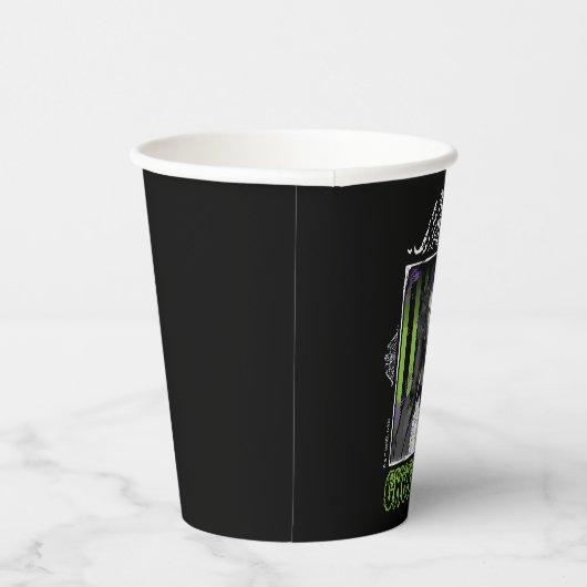 Beetlesap | "Ghost with the most"-portret Papieren Bekers (Rechts)