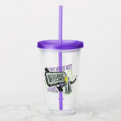 Beetlesap | "Ghost with the most"-selectiekader Acryl Drinkbeker (Voorkant)