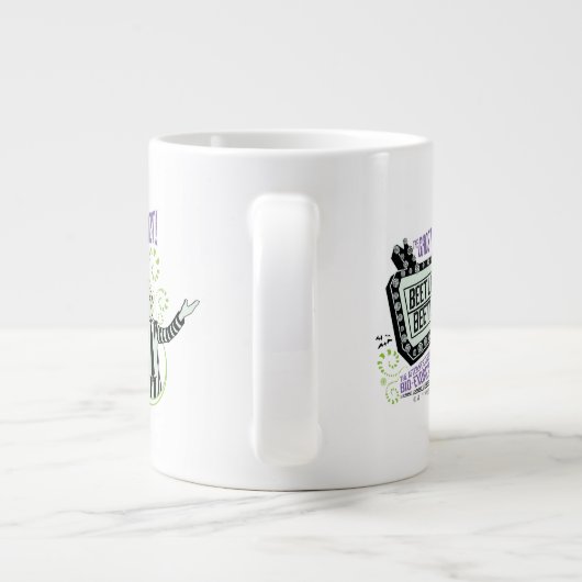 Beetlesap | "Ghost with the most"-selectiekader Extra Grote Beker (Achterkant)