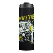 Beetlesap | "Ghost with the most"-selectiekader Thermosbeker (Voorkant)