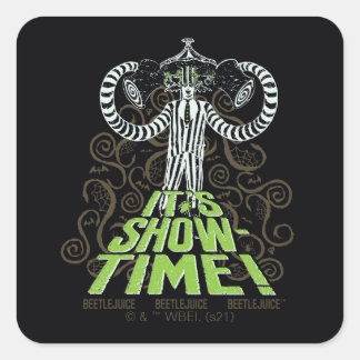Beetlesap | Het is Show Tijd! Vierkante Sticker