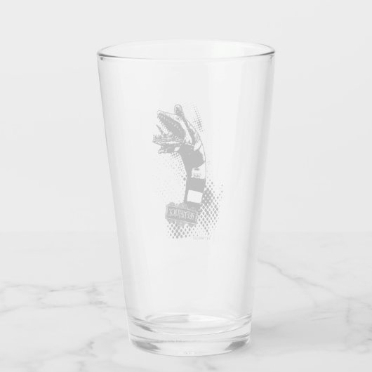 Beetlesap | Illustratie zandworm Glas (Achterkant)