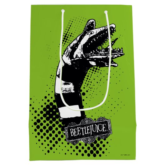 Beetlesap | Illustratie zandworm Medium Cadeauzakje (Achterkant)