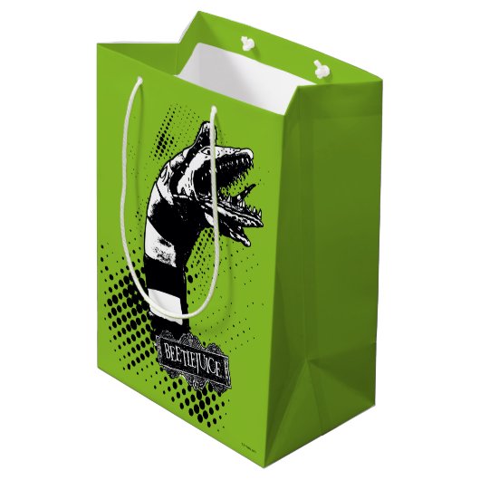 Beetlesap | Illustratie zandworm Medium Cadeauzakje (Achterkant Gekanteld)