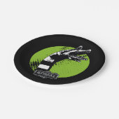 Beetlesap | Illustratie zandworm Papieren Bordje (Gekanteld)