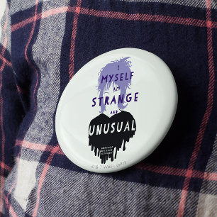 Beetlesap Lydia "Strange and Unusual" Ronde Button 5,7 Cm