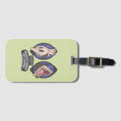 Beetlesap | Maitlands "Vertrouw nooit op het leven Bagagelabel (Voorkant (horizontaal))