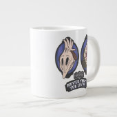 Beetlesap | Maitlands "Vertrouw nooit op het leven Extra Grote Beker (Voorkant rechts)