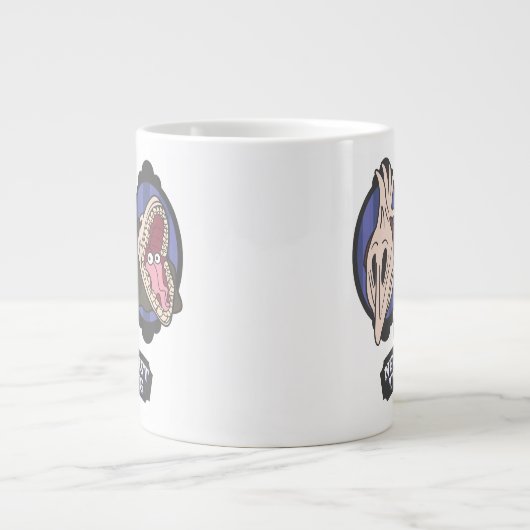 Beetlesap | Maitlands "Vertrouw nooit op het leven Extra Grote Beker (Voorkant)