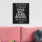 Beetlesap | Mijn hele leven is een donkere kamer Canvas Afdruk (Insitu (Woonkamer))