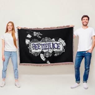 Beetlesap Sandworm Coiled on Beetlesap Logo Deken