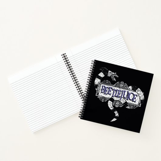 Beetlesap | Sandworm Coiled on Beetlesap Logo Notitieboek (Binnen)