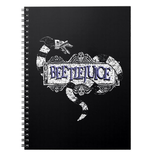 Beetlesap | Sandworm Coiled on Beetlesap Logo Notitieboek (Voorkant)