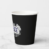 Beetlesap | Sandworm Coiled on Beetlesap Logo Papieren Bekers (Achterkant)