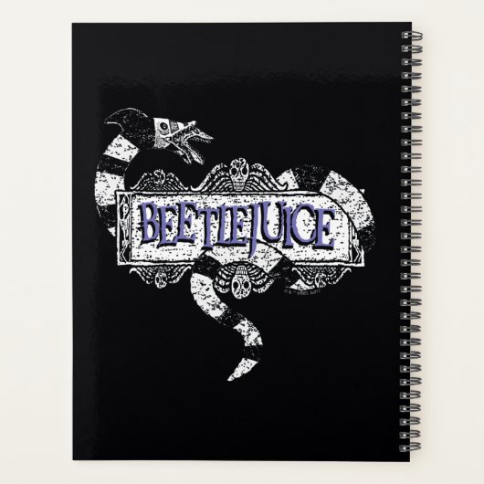 Beetlesap | Sandworm Coiled on Beetlesap Logo Planner (Achterkant)