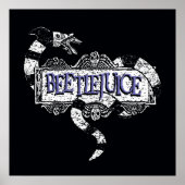 Beetlesap | Sandworm Coiled on Beetlesap Logo Poster (Voorkant)