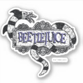 Beetlesap | Sandworm Coiled on Beetlesap Logo Sticker (Voorkant)