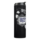 Beetlesap | Sandworm Coiled on Beetlesap Logo Thermosbeker (Gedraaid links)