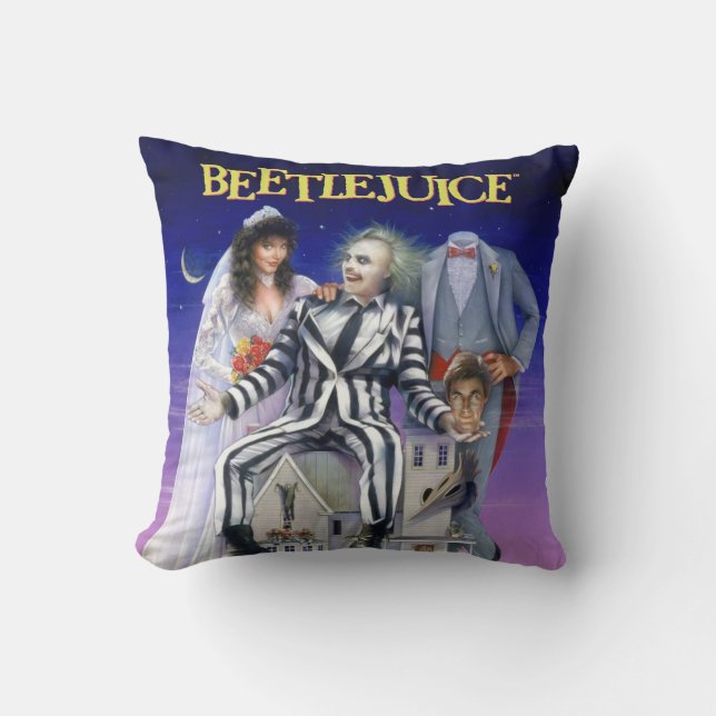 Beetlesap | Theatrisch Poster Kussen (Voorkant)