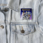 Beetlesap | Theatrisch Poster Vierkante Button 5,1 Cm (In situ)