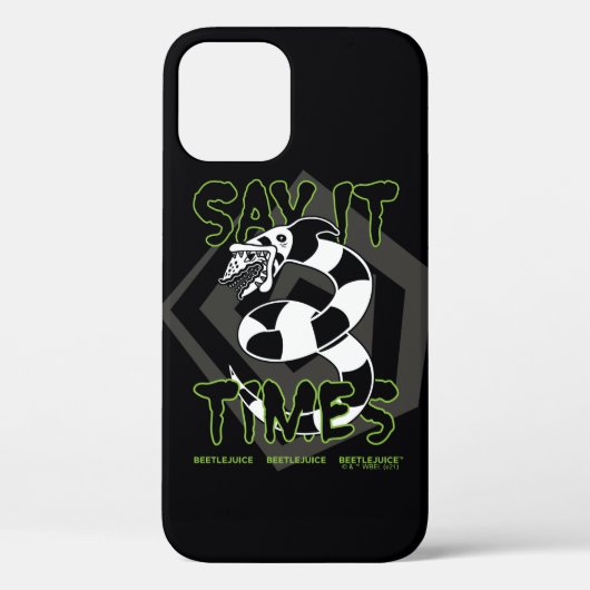 Beetlesap | Zeg het 3 keer Case-Mate iPhone Case (Achterkant)